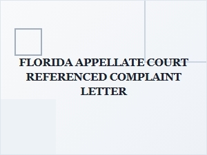 Crafting a Complaint Letter for Florida Appeals